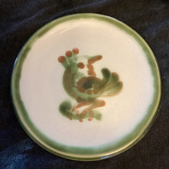 Vintage, RARE M. A . Hadley hand painted small side plate - Picture 1 of 7